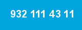 932 111 43 11